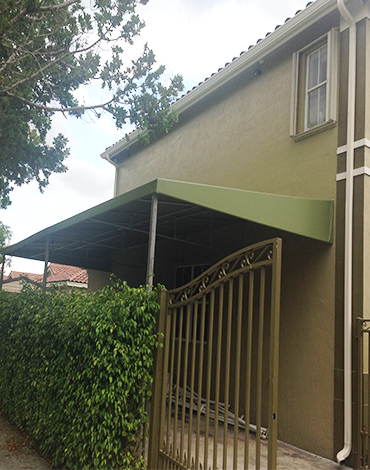 Residential Patio and Terrace Awning Olive