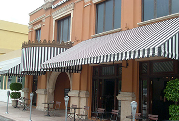 Commercial Canvas Awning